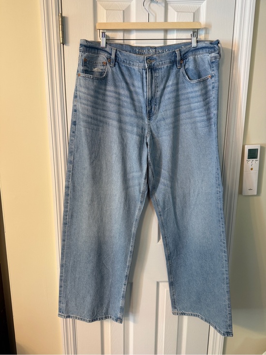 American Eagle Outfitters Denim - American Eagle High Rise Stovepipe Jeans Light Wash Size 18 Tall